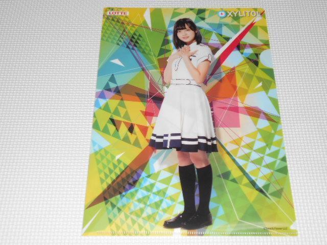 欅坂46 キシリトール クリアファイル 平手友梨奈 佐藤詩織 < タレントグッズ  欅坂46 キシリトール クリアファイル 平手友梨奈 佐藤詩織  < タレントグッズの