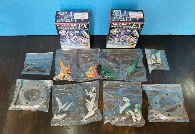 機動戦士ガンダムOO ダブルオー ガンダムキュリオス & ガンダムデュナメス 2個 H.G.C.O.R.E. EX フィギュア < ホビー  機動戦士ガンダムOO ダブルオー ガンダムキュリオス & ガンダムデュナメス 2個 H.G.C.O.R.E. EX フィギュア < ホビーの
