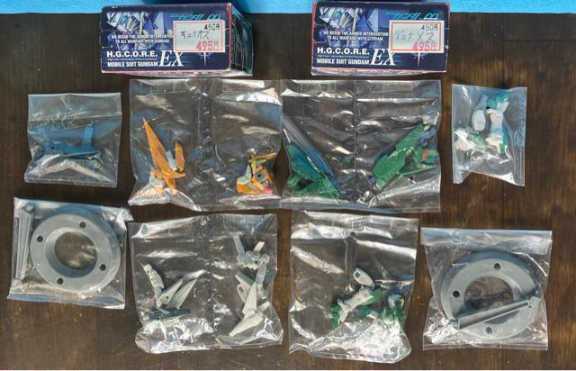 機動戦士ガンダムOO ダブルオー ガンダムキュリオス & ガンダムデュナメス 2個 H.G.C.O.R.E. EX フィギュア < ホビー  機動戦士ガンダムOO ダブルオー ガンダムキュリオス & ガンダムデュナメス 2個 H.G.C.O.R.E. EX フィギュア < ホビーの