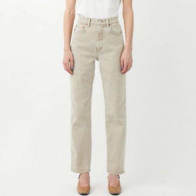 ◆moussy/マウジー◆PLAIN JEANS COLOR STRAIGHT★ベージュ23*秋コーデ♪美品 < ブランド  ◆moussy/マウジー◆PLAIN JEANS COLOR STRAIGHT★ベージュ23*秋コーデ♪美品 < ブランドの