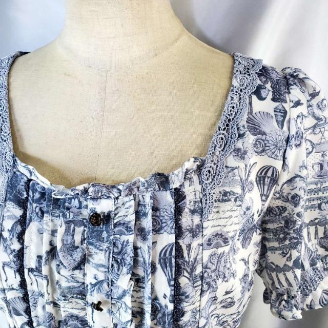 込み★697★アクシーズファム★柄ワンピース★M★ < ブランド 込み★697★アクシーズファム★柄ワンピース★M★ < ブランドの