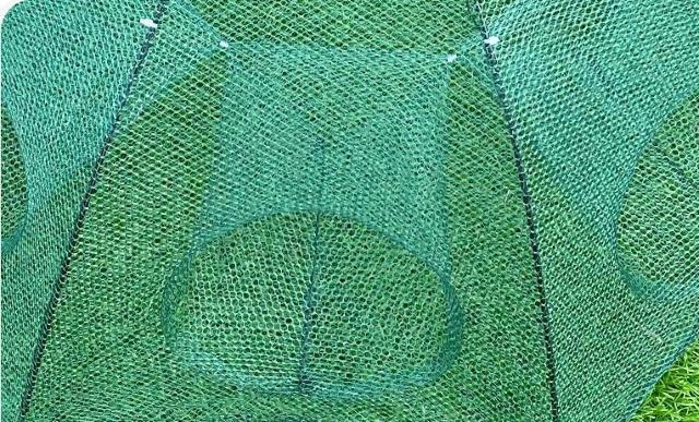 ネットケージ 9穴 折りたたみ 傘形 エビ カニ 魚かご 捕り網 < レジャー/スポーツ ネットケージ 9穴 折りたたみ 傘形 エビ カニ 魚かご 捕り網 < レジャー/スポーツの