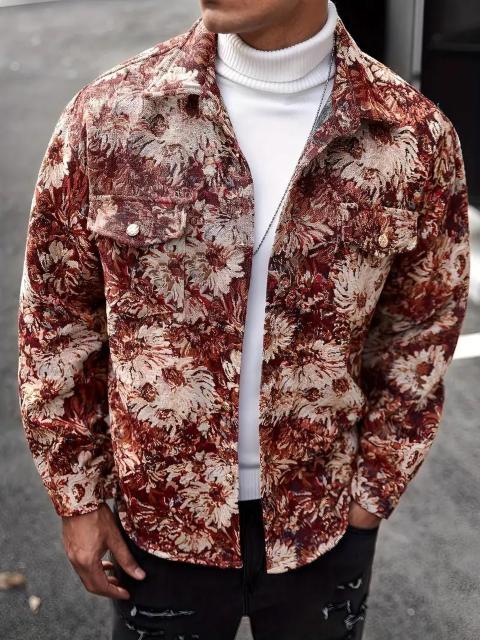 超お買い得3390円★メンズ プレッピースタイル ルーズフィット ジャケット - USAサイズM(日本サイズXL)ローズレッド < 男性ファッション 超お買い得3390円★メンズ プレッピースタイル ルーズフィット ジャケット - USAサイズM(日本サイズXL)ローズレッド < 男性ファッションの