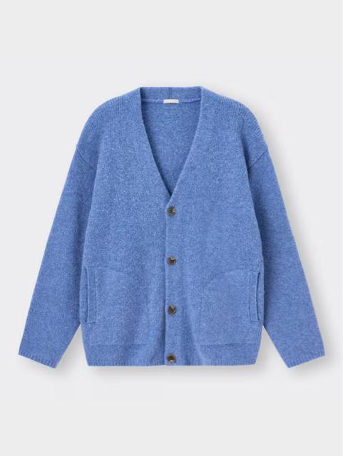 GU ジーユー メンズ ユニセックス ブラッシュドヤーンカーディガン ニットカーディガン 長袖 ブルー 青 L < ブランド  GU ジーユー メンズ ユニセックス ブラッシュドヤーンカーディガン ニットカーディガン 長袖 ブルー 青 L  < ブランドの