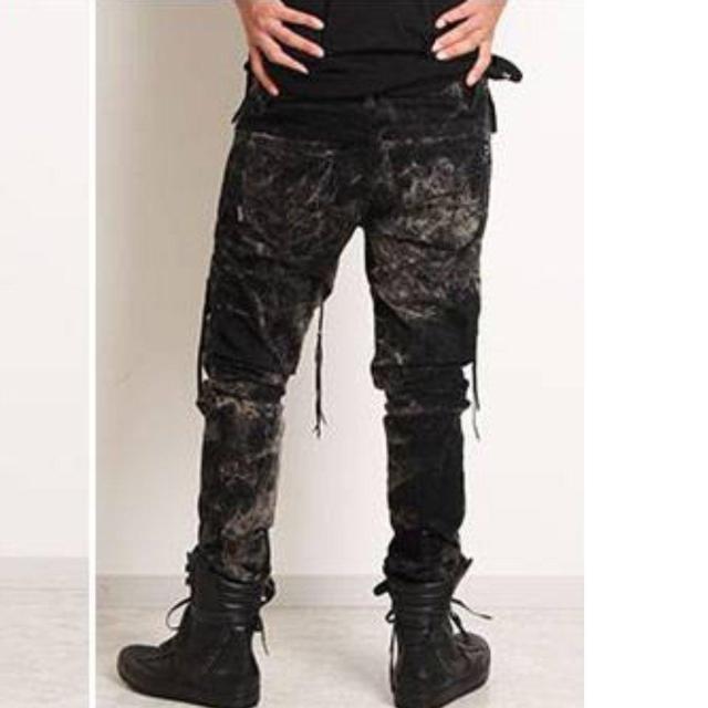 ViKMRIIP Double Zip  Skinny Pants 3 BLACKKHAKI  uh 