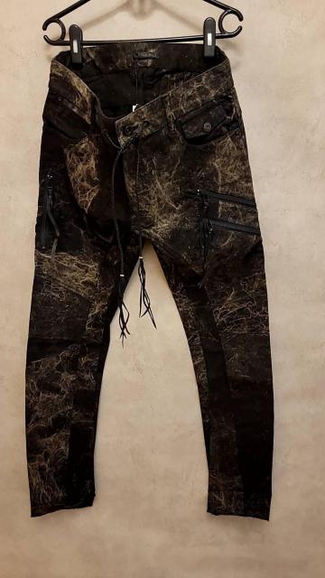 ViKMRIIP Double Zip  Skinny Pants 3 BLACKKHAKI  uh 