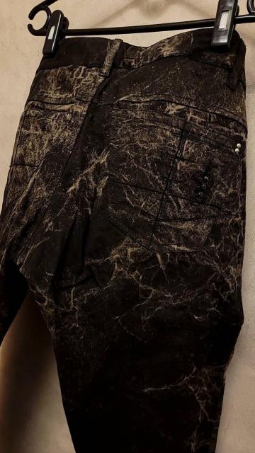 ViKMRIIP Double Zip  Skinny Pants 3 BLACKKHAKI  uh 