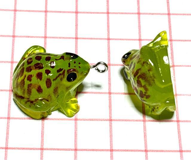 618 立体のカエルちゃん 緑1個 ミニチュアチャーム 蛙 アクセサリーパーツ オブジェなどにも < ペット/手芸/園芸 618 立体のカエルちゃん 緑1個 ミニチュアチャーム 蛙 アクセサリーパーツ オブジェなどにも < ペット/手芸/園芸の