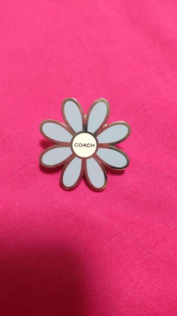 COACH �R�[�` �Ԍ` �t�����[ �s���o�b�W ���F �S�[���h �A�N�Z�T���[ ������� �u�����h����  �� �u�����h�� 