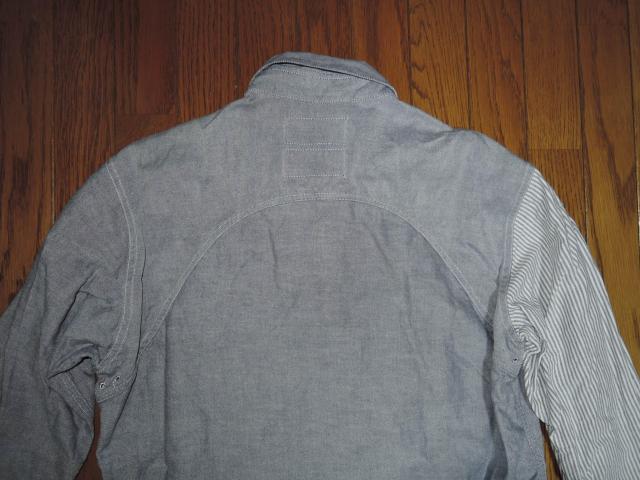 MIHARA YASUHIRO ミハラヤスヒロ アシンメトリーシャツ 48 灰 ストライプ 長袖シャツ 2FACE SHIRTS < ブランド MIHARA YASUHIRO ミハラヤスヒロ アシンメトリーシャツ 48 灰 ストライプ 長袖シャツ 2FACE SHIRTS < ブランドの