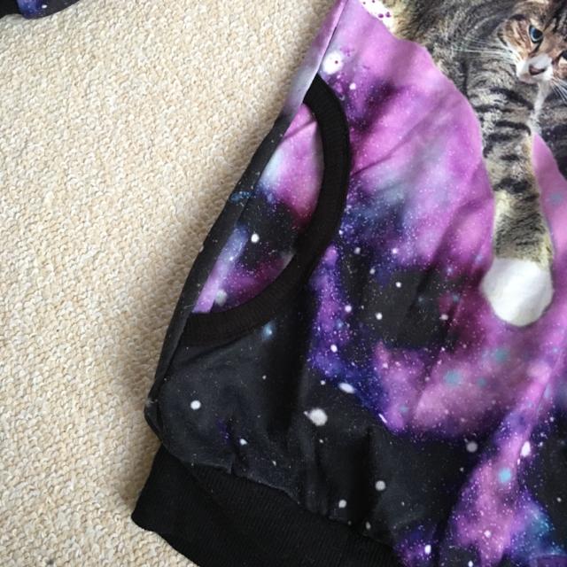 ACDCRAG・ギャラクシーキャット転写ビッグパーカープルオーバー < ブランド ACDCRAG・ギャラクシーキャット転写ビッグパーカープルオーバー < ブランドの