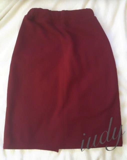 送料無料●バックスリットタイトスカート●ボルドー ワインレッド●スタイルUP < 女性ファッション  送料無料●バックスリットタイトスカート●ボルドー ワインレッド●スタイルUP < 女性ファッションの