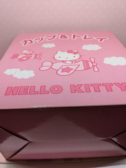 キティ☆カップ&トレー☆陶器☆飛行機☆昭和レトロ☆キティくじ < おもちゃ キティ☆カップ&トレー☆陶器☆飛行機☆昭和レトロ☆キティくじ < おもちゃの