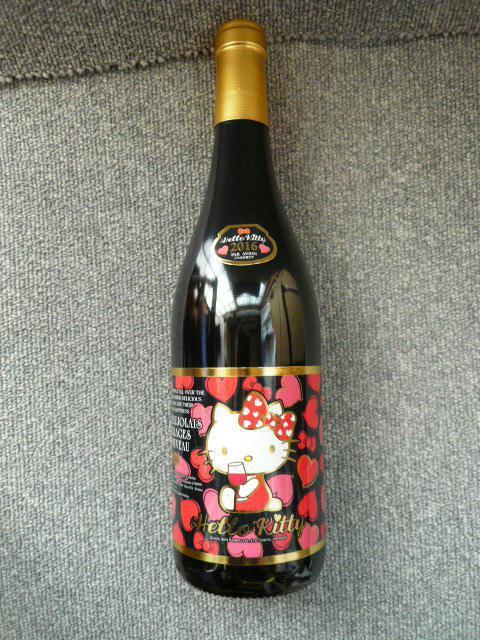 ハローキティ「ボージョレ・ヴィラージュ・ヌーヴォー2016」 < グルメ/ドリンク  ハローキティ「ボージョレ・ヴィラージュ・ヌーヴォー2016」  < グルメ/ドリンクの