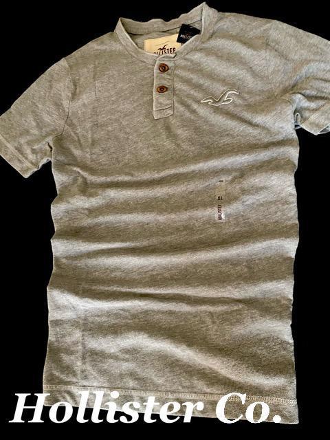 【Hollister Co.】ホリスター Vintage Washed ヘンリーネックTシャツ XL/H.Gray < ブランド 【Hollister Co.】ホリスター Vintage Washed ヘンリーネックTシャツ XL/H.Gray < ブランドの