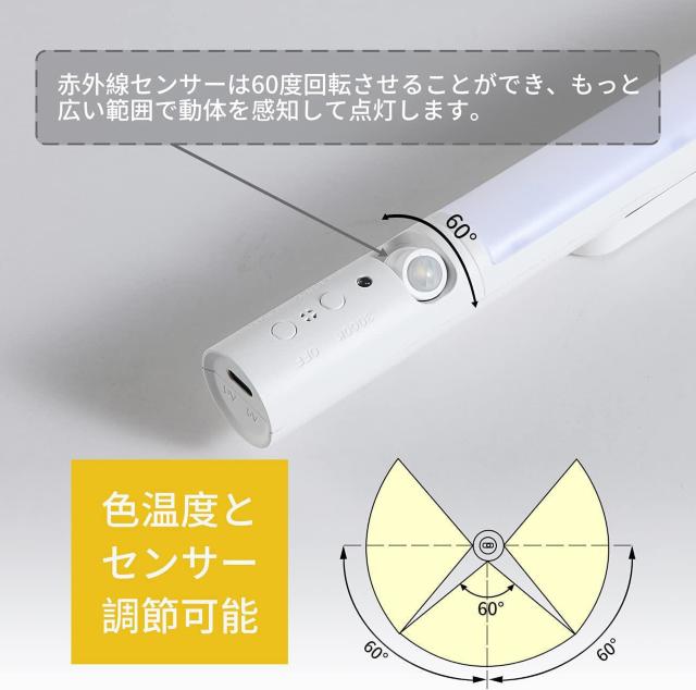センサーライト 室内LEDライト USB充電式 人感センサー 自動点灯 省エネ 2個入 < ペット/手芸/園芸  センサーライト 室内LEDライト USB充電式 人感センサー 自動点灯 省エネ 2個入 < ペット/手芸/園芸の