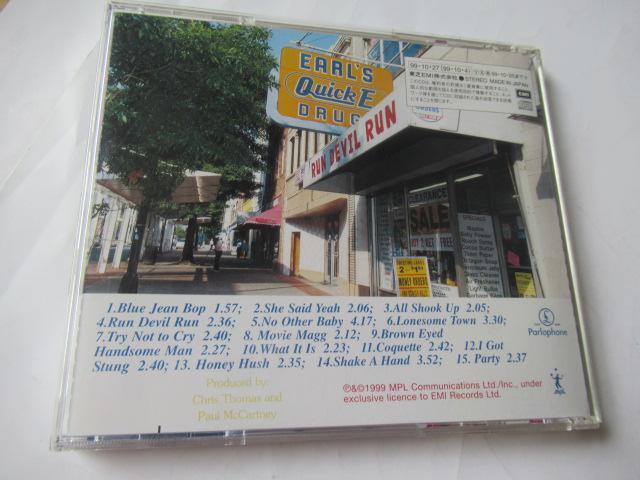 ポール・マッカートニー CD 「 Run Devil Run 」 帯付き・国内盤 < CD/DVD/ビデオ  ポール・マッカートニー CD 「 Run Devil Run 」 帯付き・国内盤 < CD/DVD/ビデオの