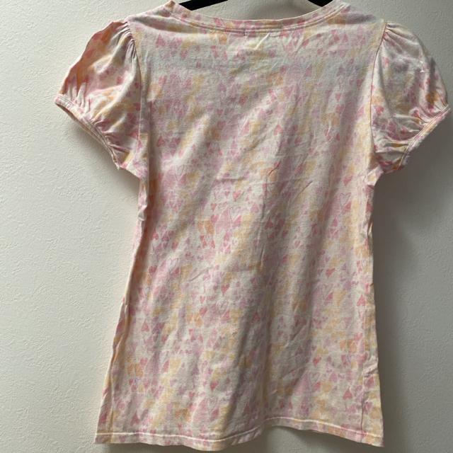 匿名配送 GAPkids   半袖 パフスリーブ ハートTシャツ < キッズ/ベビー  匿名配送 GAPkids   半袖 パフスリーブ ハートTシャツ < キッズ/ベビーの