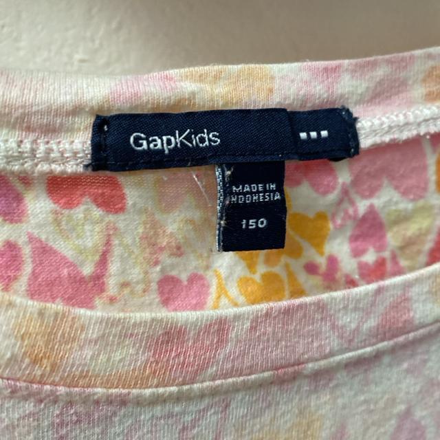 匿名配送 GAPkids   半袖 パフスリーブ ハートTシャツ < キッズ/ベビー  匿名配送 GAPkids   半袖 パフスリーブ ハートTシャツ < キッズ/ベビーの