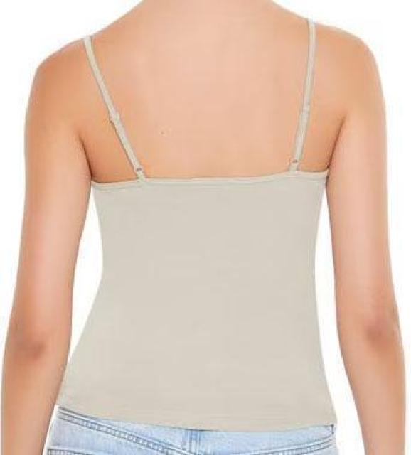 ゆうパケット送料無料 ★ FOREVER 21 定番キャミソール ベーシックキャミソール Sサイズ グレー < 女性ファッション ゆうパケット送料無料 ★ FOREVER 21 定番キャミソール ベーシックキャミソール Sサイズ グレー < 女性ファッションの