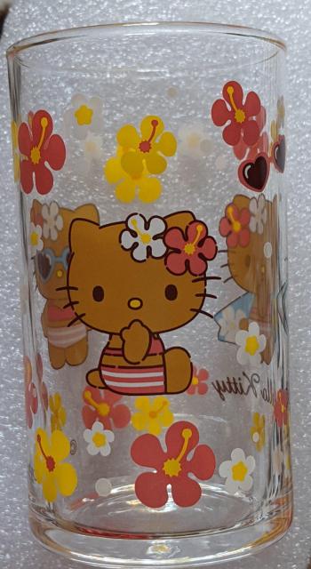 ハローキティ当りくじ(日焼けキティ) グラス < おもちゃ ハローキティ当りくじ(日焼けキティ) グラス < おもちゃの