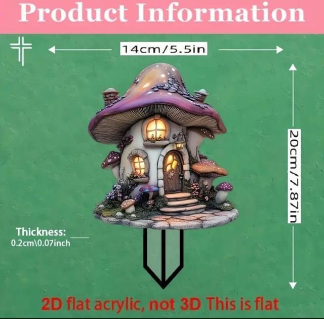 2D ガーデンステークデコレーション装飾プランター < インテリア/ライフ 2D ガーデンステークデコレーション装飾プランター < インテリア/ライフの