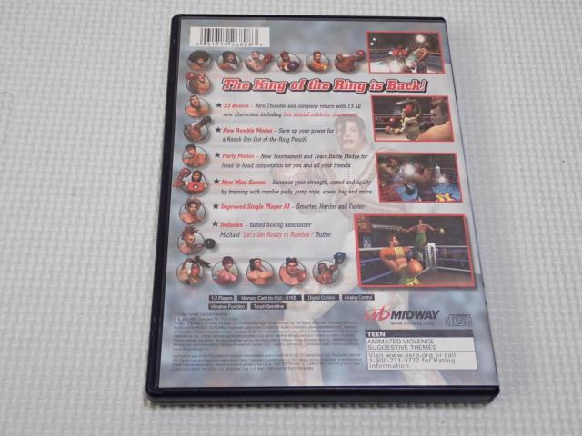 PS2★READY 2 RUMBLE BOXING ROUND 2 海外版 北米版 < ゲーム本体/ソフト PS2★READY 2 RUMBLE BOXING ROUND 2 海外版 北米版 < ゲーム本体/ソフトの