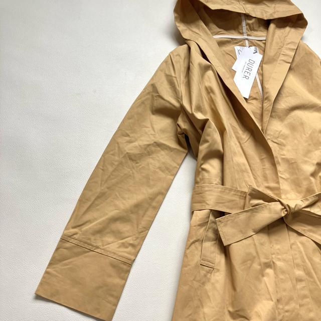 ◆新品◆DURER◆薄手ロングコート◆マウンテンパーカー◆ベージュ◆F◆UV対策 < 女性ファッション  ◆新品◆DURER◆薄手ロングコート◆マウンテンパーカー◆ベージュ◆F◆UV対策 < 女性ファッションの