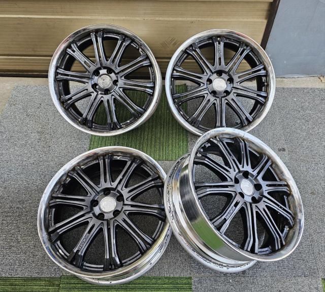 中古WORK シュヴァート SC1アルミホイール18インチ7J+45 PCD100ホイールのみ4本セット 86 カローラスポーツ < 自動車/バイク 中古WORK シュヴァート SC1アルミホイール18インチ7J+45 PCD100ホイールのみ4本セット 86 カローラスポーツ < 自動車/バイク