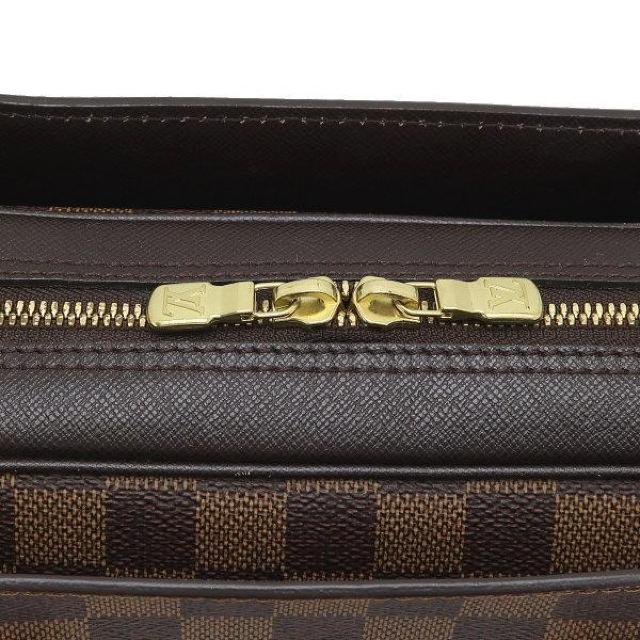 ◆ 本物 美品 ◆ LV ルイヴィトン ダミエ トリアナ ハンドバッグ ファスナー トートバッグ 保存袋 人気 N51155 < ブランド  ◆ 本物 美品 ◆ LV ルイヴィトン ダミエ トリアナ ハンドバッグ ファスナー トートバッグ 保存袋 人気 N51155 < ブランドの