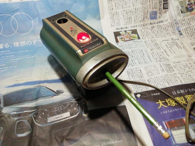 ♪東芝電動鉛筆削り ps-51 エスパー 欠品ががありますが削れます。 < インテリア/ライフ  ♪東芝電動鉛筆削り ps-51 エスパー 欠品ががありますが削れます。 < インテリア/ライフの