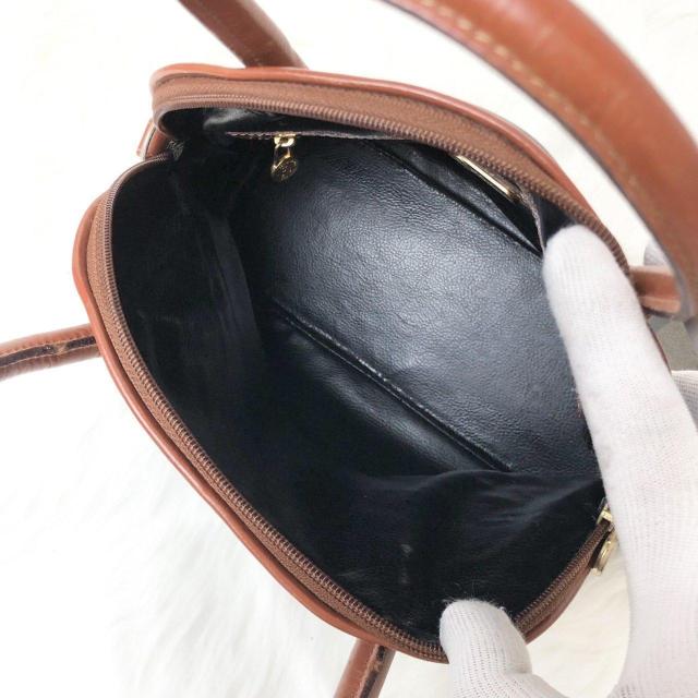 【良品】FENDI フェンディ ハンドバッグ ショルダーバッグ 2way ペカン ブラウン レザー PVC < ブランド 【良品】FENDI フェンディ ハンドバッグ ショルダーバッグ 2way ペカン ブラウン レザー PVC < ブランドの