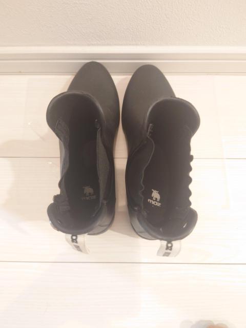 moz レディース ショートレインブーツ ブラック サイズL < 女性ファッション moz レディース ショートレインブーツ ブラック サイズL < 女性ファッションの