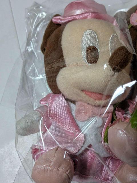 ディズニー ミッキーミニー ウェディングぬいぐるみ ペアセット ピンク 結婚式 記念 < アニメ/コミック/キャラクター ディズニー ミッキーミニー ウェディングぬいぐるみ ペアセット ピンク 結婚式 記念 < アニメ/コミック/キャラクターの