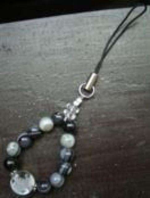 ☆即決☆白虎彫水晶x天眼石ストラップ < 家電/AV  ☆即決☆白虎彫水晶x天眼石ストラップ < 家電/AVの