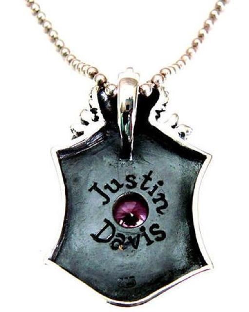 シルバー925 クラウンシールドペンダント チャーム ピンクダイヤ < 男性アクセサリー/時計 シルバー925 クラウンシールドペンダント チャーム ピンクダイヤ < 男性アクセサリー/時計の