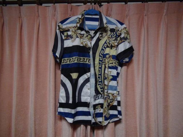 Pizoffメンズ 半袖シャツ 豪華 おしゃれ 花柄ネイビー !。 < 男性ファッション Pizoffメンズ 半袖シャツ 豪華 おしゃれ 花柄ネイビー !。 < 男性ファッションの