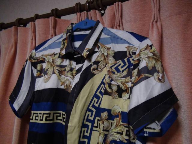 Pizoffメンズ 半袖シャツ 豪華 おしゃれ 花柄ネイビー !。 < 男性ファッション Pizoffメンズ 半袖シャツ 豪華 おしゃれ 花柄ネイビー !。 < 男性ファッションの