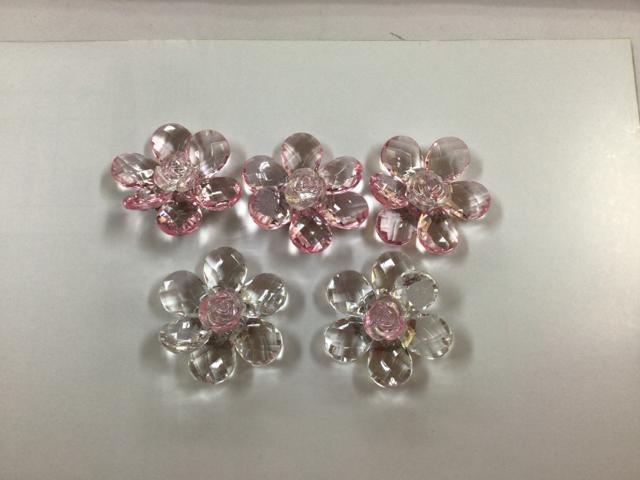 ハンドメイド素材デコパーツ☆6枚花びら5個セット < ペット/手芸/園芸  ハンドメイド素材デコパーツ☆6枚花びら5個セット  < ペット/手芸/園芸の