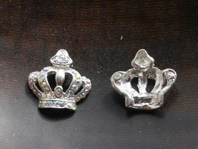 アクセサリーパーツ ストーン付き王冠チャーム < ペット/手芸/園芸  アクセサリーパーツ ストーン付き王冠チャーム  < ペット/手芸/園芸の