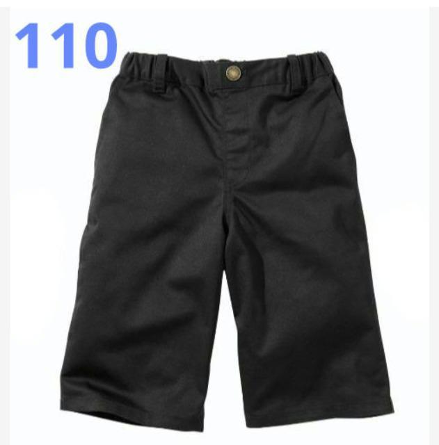 110★ワークハーフパンツ★ブラック★送料無料 < キッズ/ベビー  110★ワークハーフパンツ★ブラック★送料無料  < キッズ/ベビーの