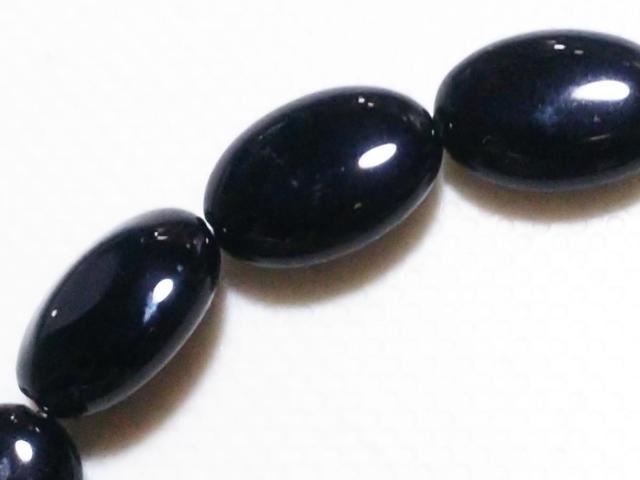 天然石★オニキス オーバル 半連 < 女性アクセサリー/時計  天然石★オニキス オーバル 半連 < 女性アクセサリー/時計の