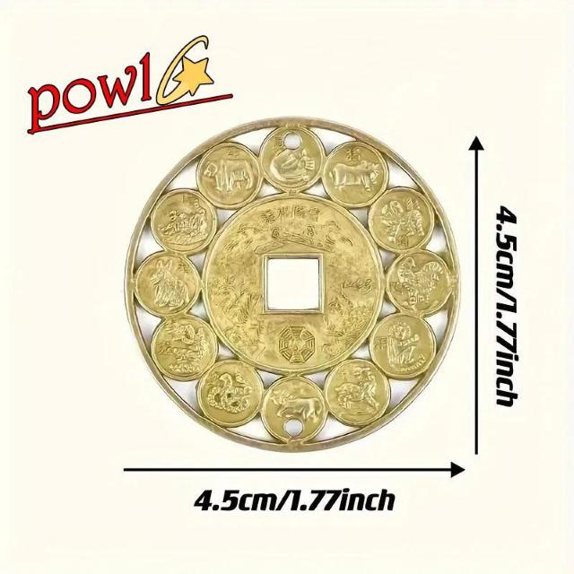 ラッキーウェルスコイン、干支のラッキーフェンシュイコイン、中国の壁飾り、富と幸運の象徴、繁栄と幸運のための、縁起の良い屋外壁飾り < インテリア/ライフ ラッキーウェルスコイン、干支のラッキーフェンシュイコイン、中国の壁飾り、富と幸運の象徴、繁栄と幸運のための、縁起の良い屋外壁飾り < インテリア/ライフの