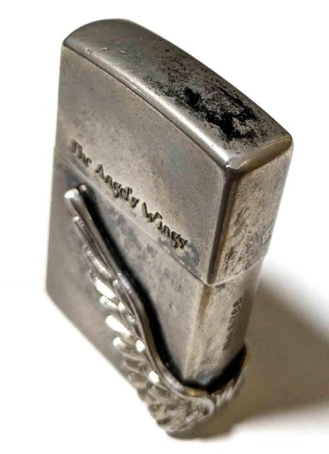 Zippo The Angel's Wings �@�W�b�|�[�E���C�^�[�@�V�g�̉H�@�V���A���i���o�[���� �� �j���t�@�b�V������ 