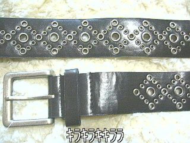 《New》ナチュラル★シンプル*ハトメベルト【Free】<ブラック> < 女性ファッション  《New》ナチュラル★シンプル*ハトメベルト【Free】<ブラック> < 女性ファッションの