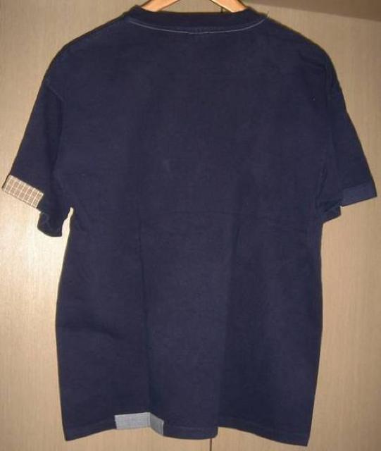 Indigo インディゴ 藍染 ポケット Tシャツ パッチワーク レア < 男性ファッション  Indigo インディゴ 藍染 ポケット Tシャツ パッチワーク レア < 男性ファッションの