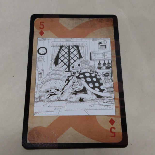 フランキー&ヤドカリ ワンピース 扉絵トランプ < トレーディングカード  フランキー&ヤドカリ ワンピース 扉絵トランプ < トレーディングカードの