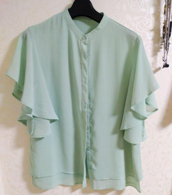 薄緑 半袖シャツ < 女性ファッション  薄緑 半袖シャツ  < 女性ファッションの