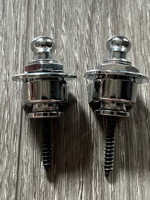 Schaller SECURITY lock シャーラー セキュリティー ロック ロックピン エンドピン 銀 未使用 旧型 希少 < ホビー  Schaller SECURITY lock シャーラー セキュリティー ロック ロックピン エンドピン 銀 未使用 旧型 希少 < ホビーの