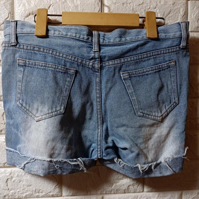 USED★RIMSBY FIELDウォッシュドデニムショーパン/W64 < 女性ファッション  USED★RIMSBY FIELDウォッシュドデニムショーパン/W64 < 女性ファッションの